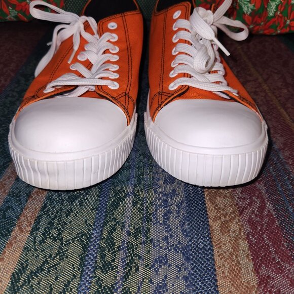 OSU Orange Low-Top Sneakers Mens Size 12 By FOCO Rubber & Fabric - Picture 2 of 7